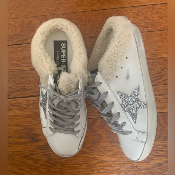 Golden Goose SuperStar Sabot Shearling Sneaker NIB, Auth - Picture 3 of 14
